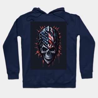 American Skull Hoodie